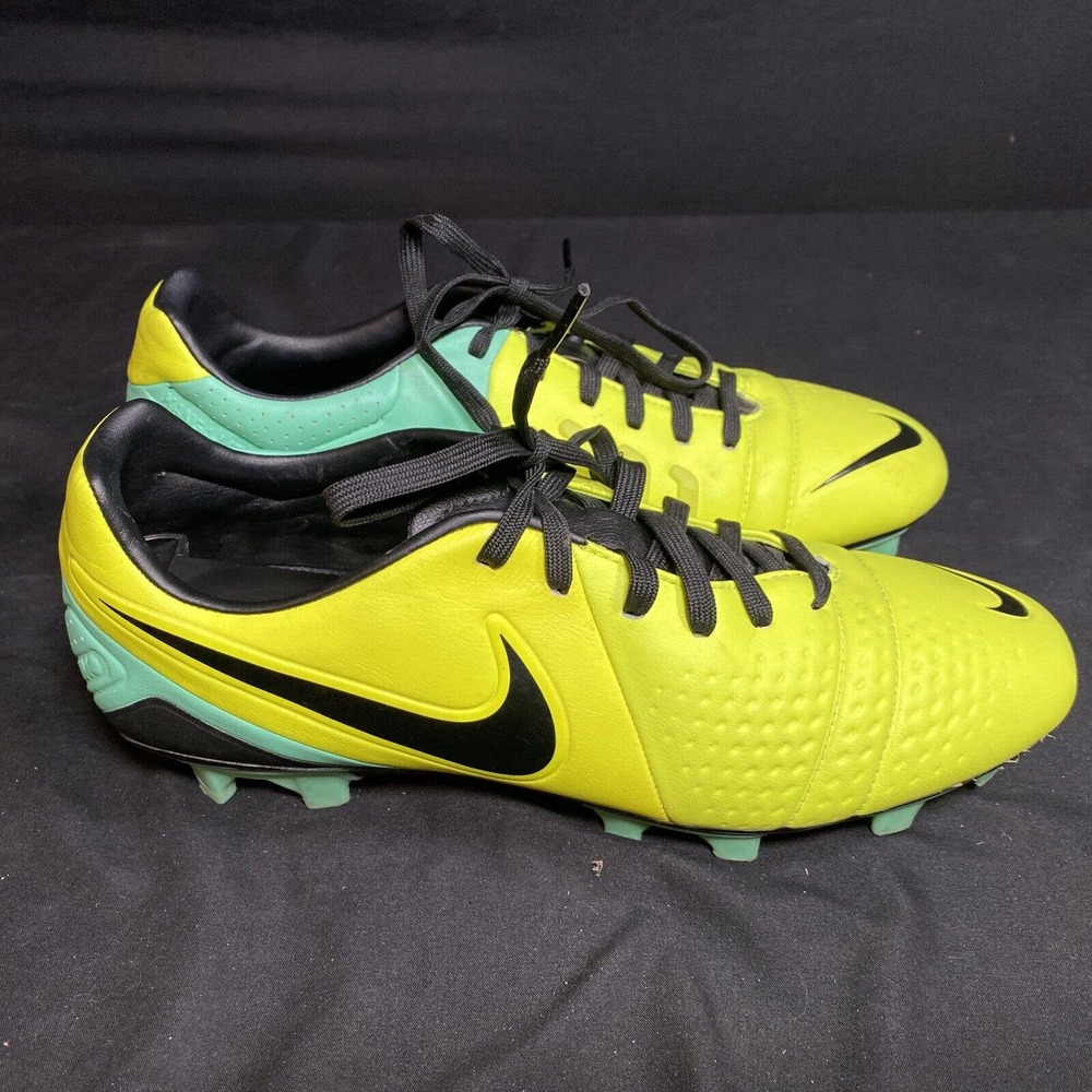 Men’s 7.5 Nike CTR360 Maestri III 3 FG Yellow Green ACC Soccer Cleats Kanga-Lite